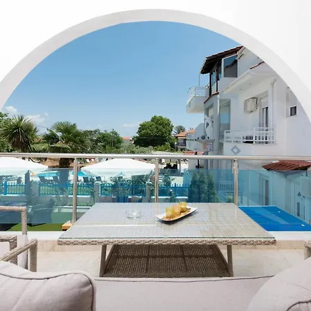 Stratos Deluxe Apartments Skala Potamia  Extérieur photo
