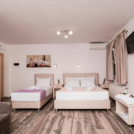 Stratos Deluxe Apartments Skala Potamia  Chambre photo