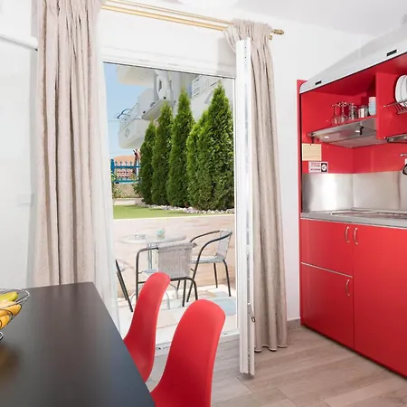Stratos Deluxe Apartments Skala Potamia  Chambre photo