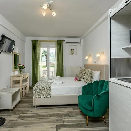 Stratos Deluxe Apartments Skala Potamia  Chambre photo