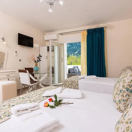 Stratos Deluxe Apartments Skala Potamia  Chambre photo