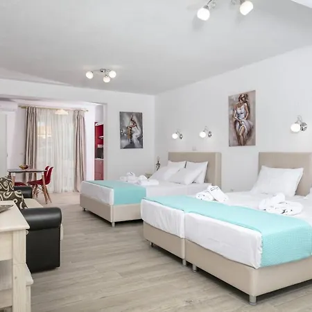 Stratos Deluxe Apartments Skala Potamia  Chambre photo